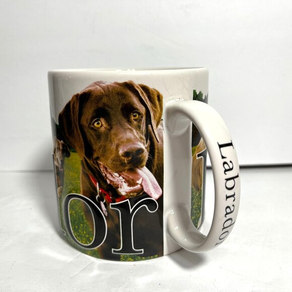 Labrador Dog Breed Mug By Americaware 16 oz - Picture 4 of 6